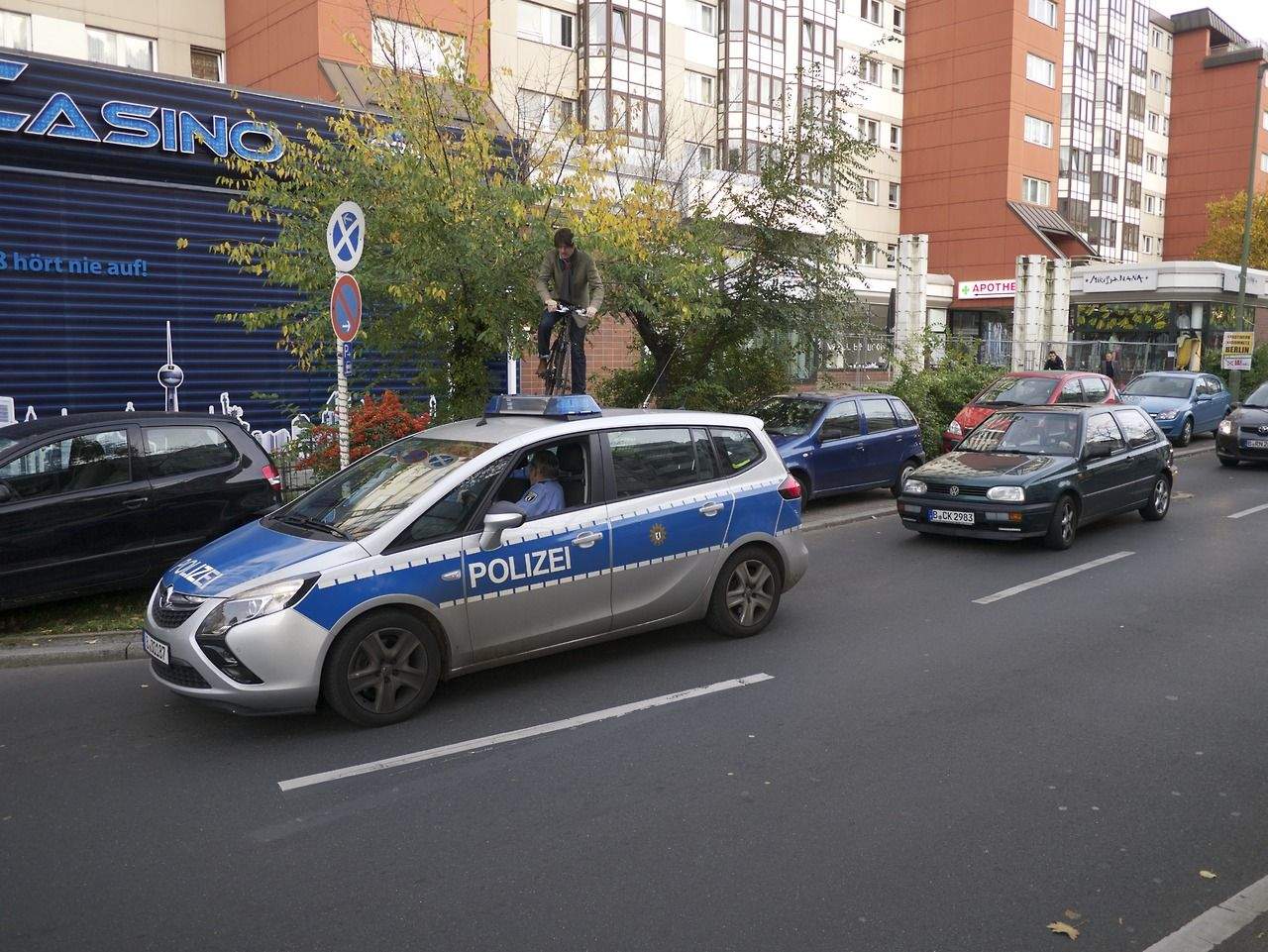 Police Car. Berlin, 2013