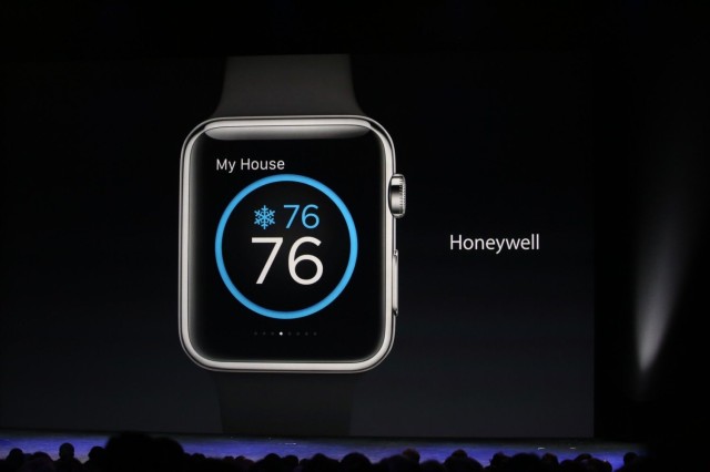 Apple_Oct_2014_471 Control your thermostat from your wrist. Photo: Roberto Baldwin/ The Next Web