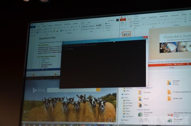 The new Windows 10 Command Prompt. Photo: Roberto Baldwin, The Next Web