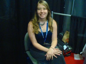 The "head-chipmunk" of KitFox Games, Tanya Short. Photo: Hunter LeFebvre/Cult of Mac