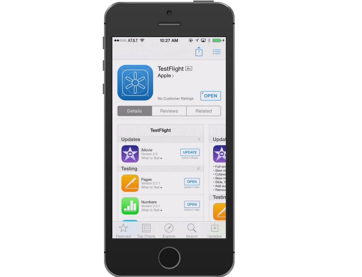 Apple's TestFlight is used to beta test apps before they're ready for prime time.