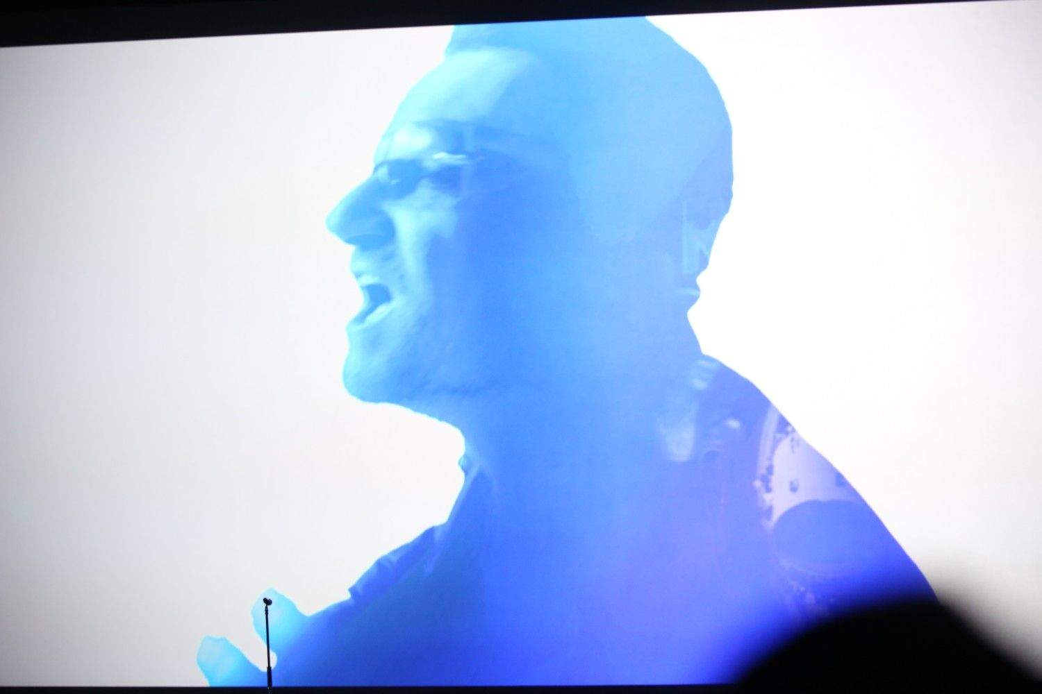 U2: the brand ad.  Photo: Roberto Baldwin/The Next Web