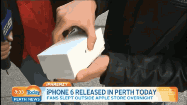 Watch this clumsy Australian drop one of the first iPhone 6 units in the world