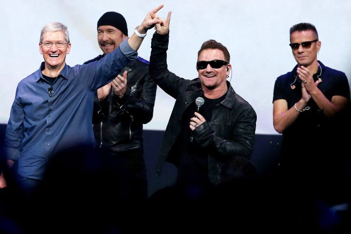 Tim Cook U2 songs of innocence release
