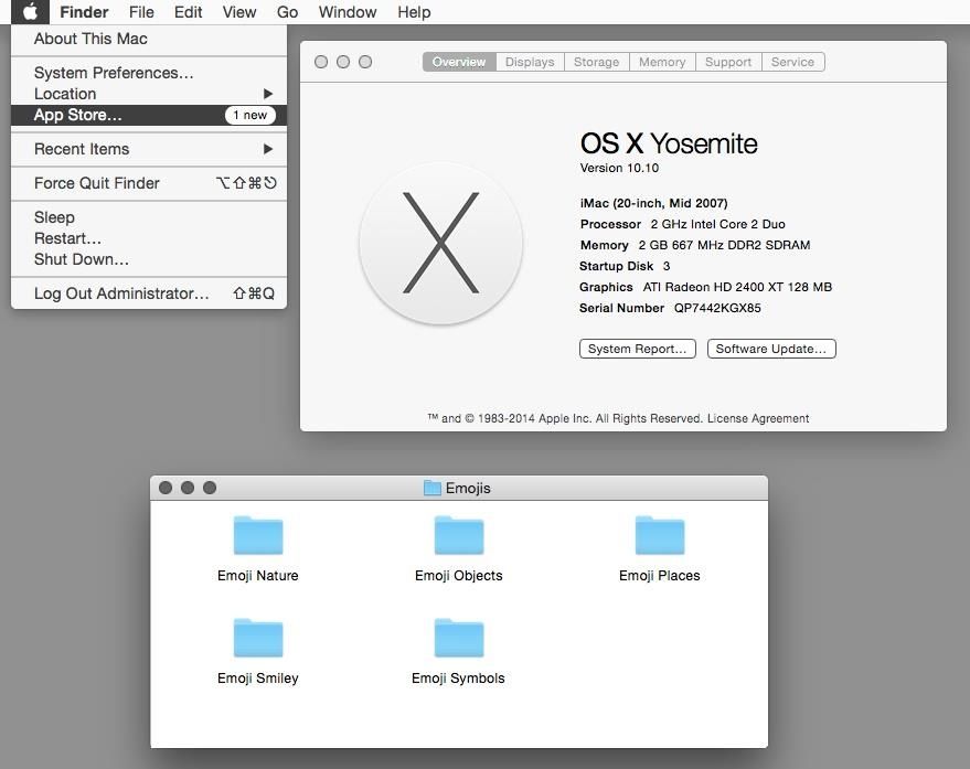 OS 9 returns in OS X Yosemite! Photo: WonderHowTo
