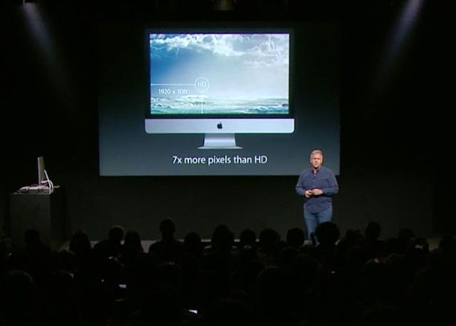 This makes your HDTV look blurry, right? Photo: Apple