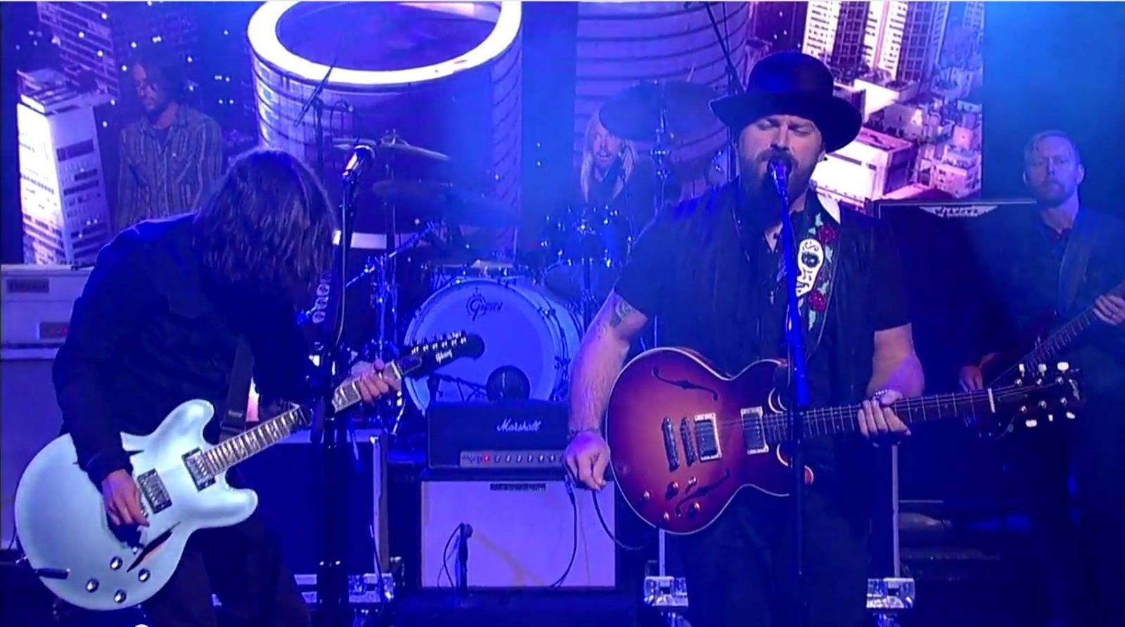 These rockers might have thrilled more people than U2 did. Screen capture: Late Night with David Letterman