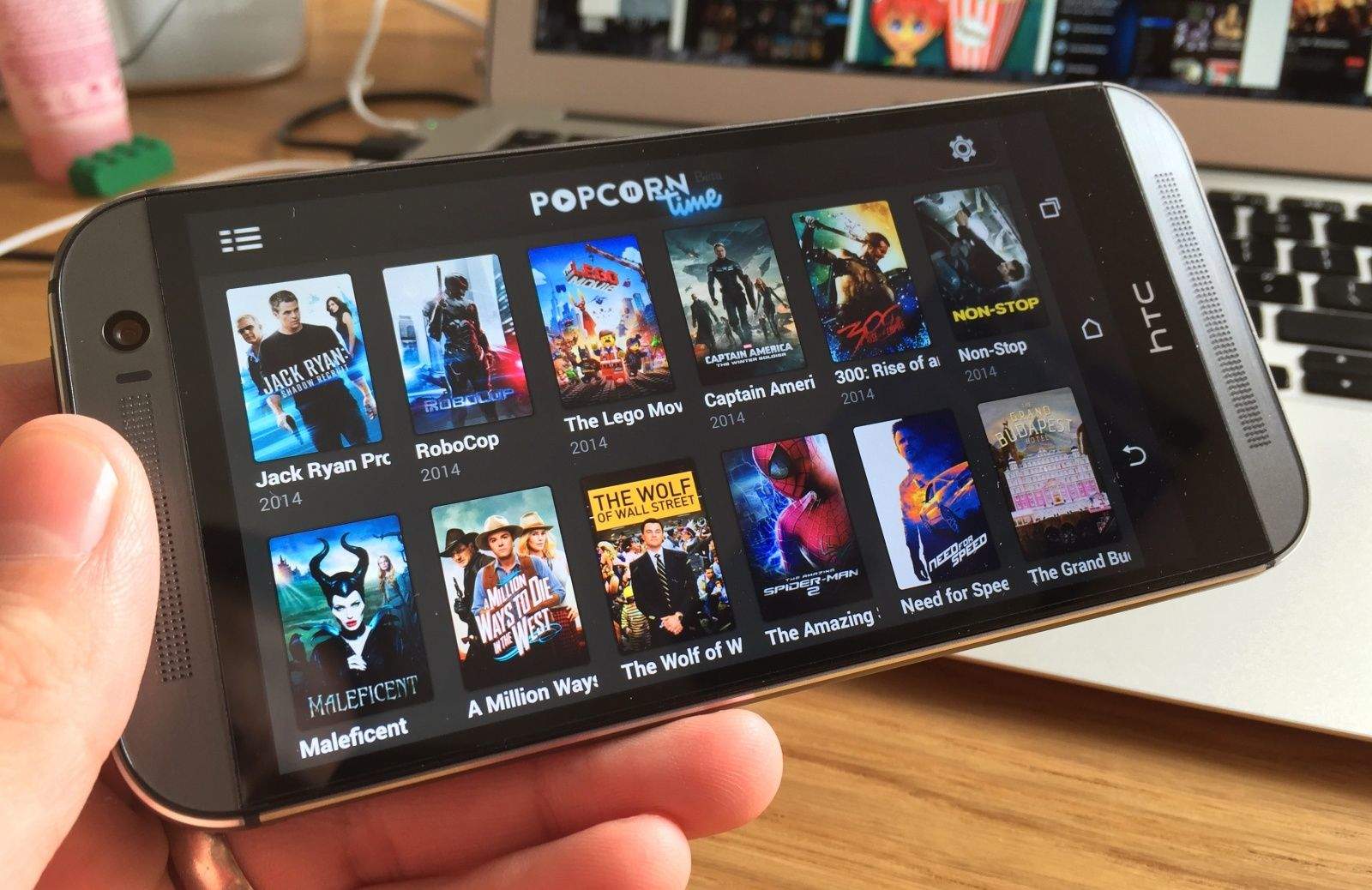 The Popcorn Time app on Android. Photo: Killian Bell/Cult of Mac
