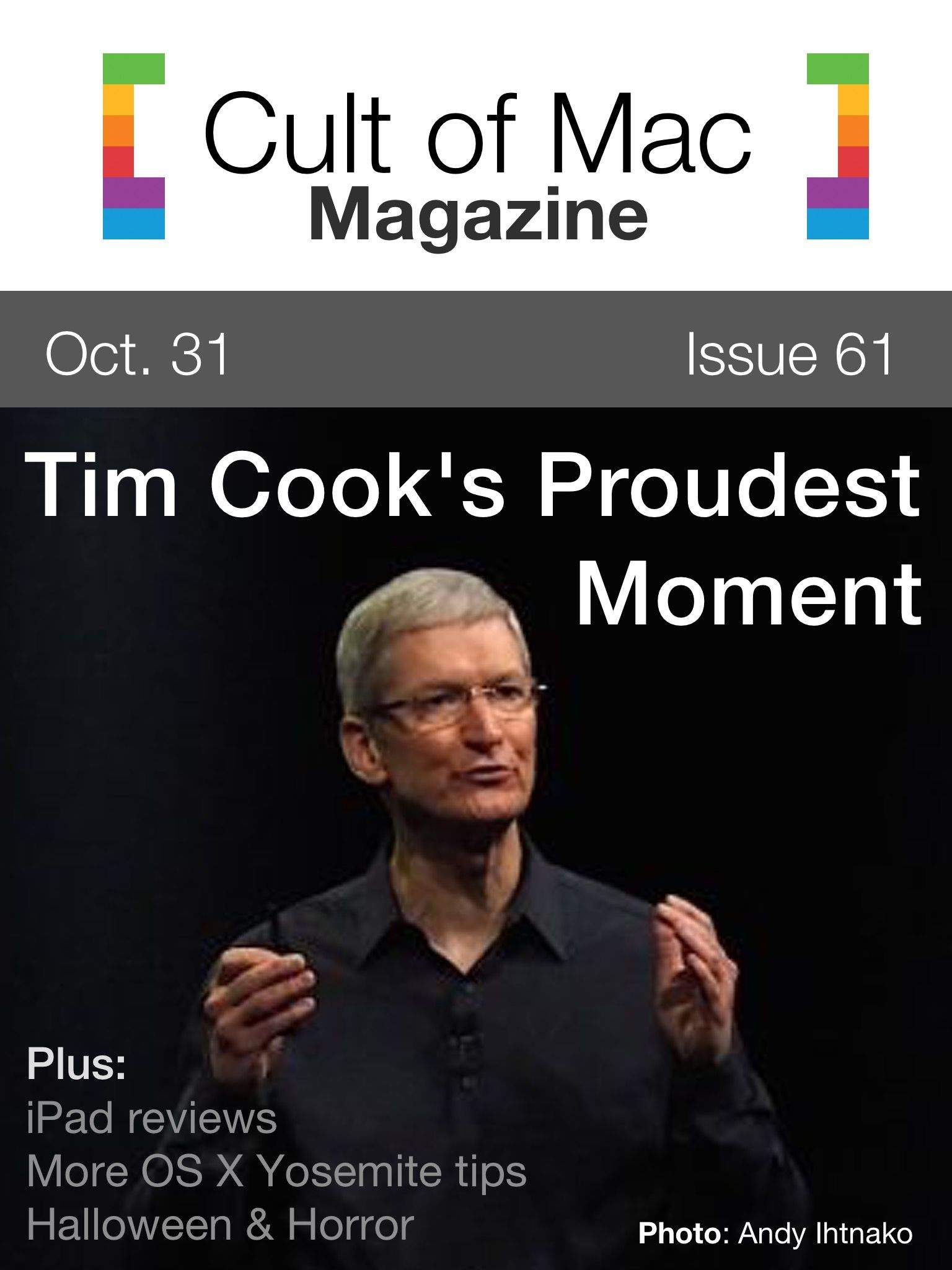 Tim Cook's historic letter, iPad reviews, and more! Cover Design: Rob LeFebvre/Cult of Mac