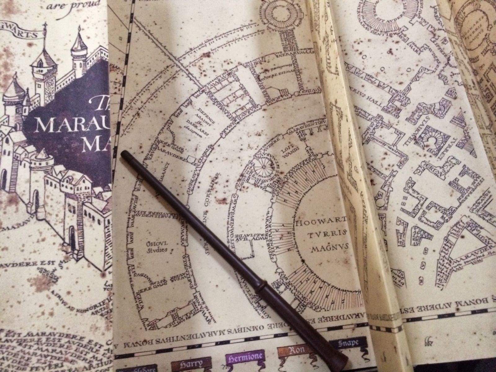 It might not quite be Harry Potter's Marauder's Map, but it's getting there. Photo: The Wizarding World of Harry Potter at Universal Orlando