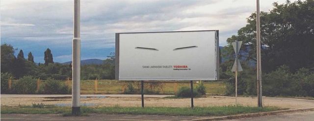 Toshiba's new ad on the countryside. Credit: Señor Agency