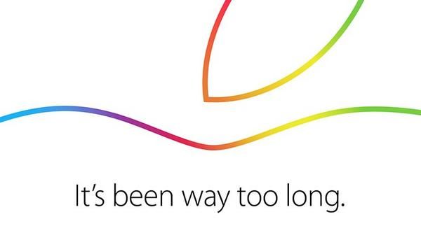 Apple has sent the press invites to an October 16th event. Photo: