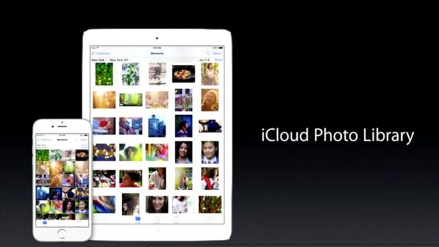 All your photos, on all your devices. Slick. Photo: Apple