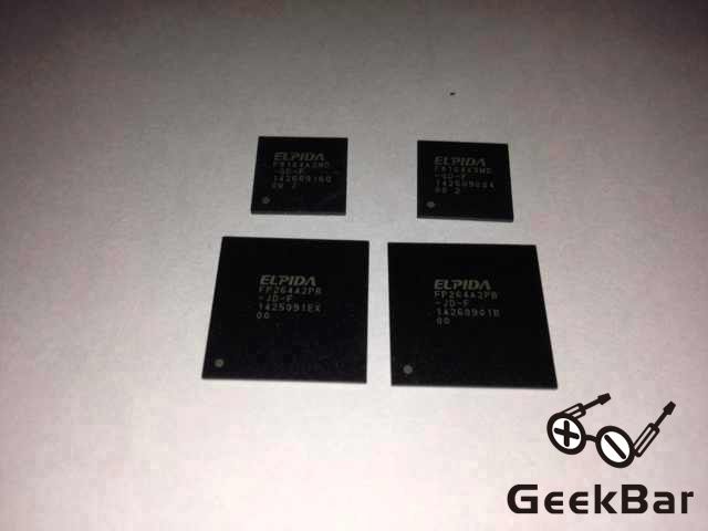 These 2GB RAM chips could be headed for the iPad Air 2. Photo: GeekBar
