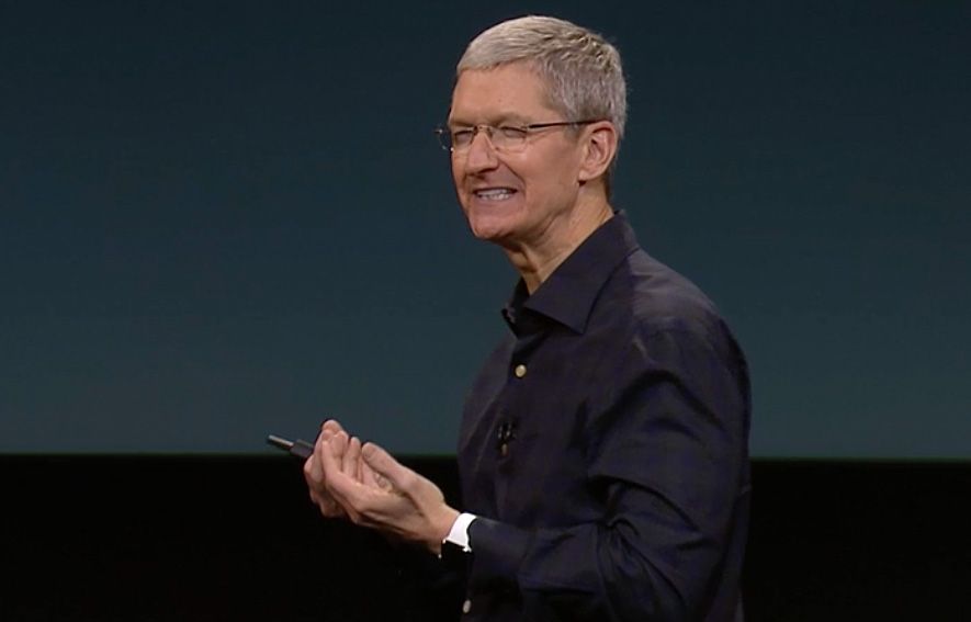 Tim Cook bores the world with even more amazing Apple products. Yawn. Photo: Apple