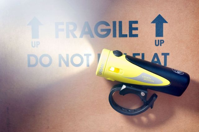 20131105_light motion_0022 Light&Motion's Urban 650 bike head lamp. Photo: Jim Merithew/Cult of Mac