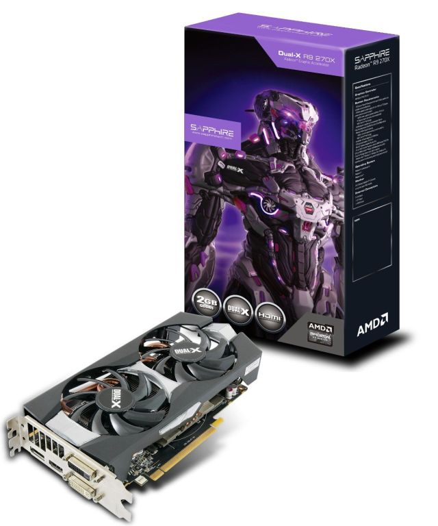 The Radeon R9 270X OC packs plenty of power for HD gaming. Photo: Amazon
