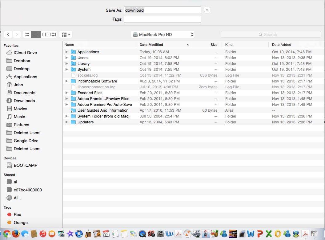 Another annoying Yosemite bug. Screenshot: Cult of Mac