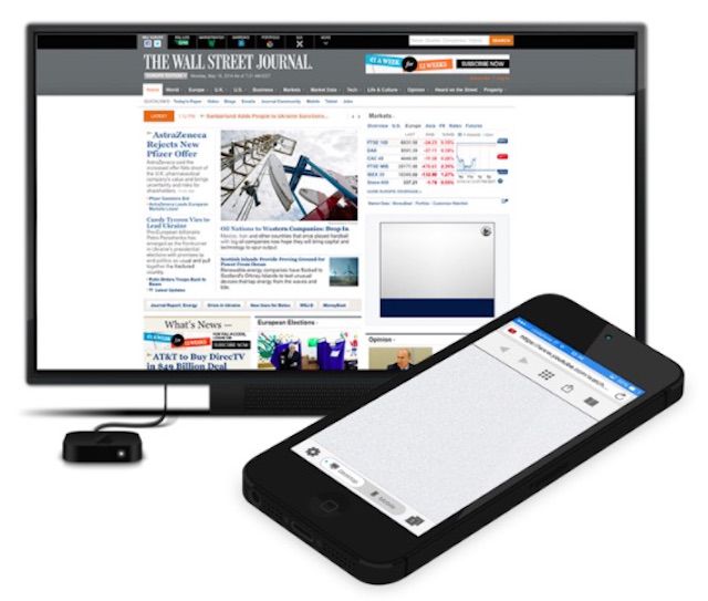 AirBrowserJPG You can control your TV using your iOS device. Photo: