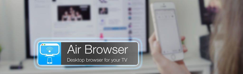 AirBrowser lets you use your TV as a web browser, without all the usual hassle. Photo: