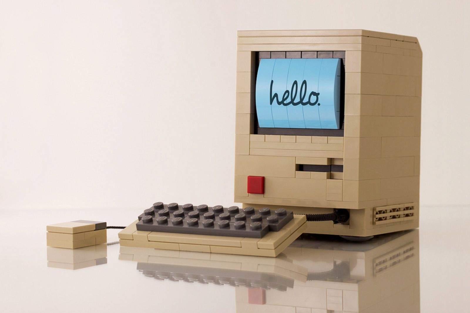A Lego Mac might be the perfect gift for the Apple fan in your life. Photo: Chris McVeigh.