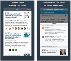 Nuzzel Nuzzle up to news you choose, via FB and Twitter. Screengrab: Nuzzel