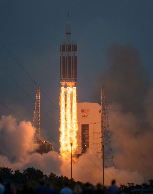 NASA called Friday's test flight of the Orion spacecraft "flawless." Photo by Bill Ingalls/NASA