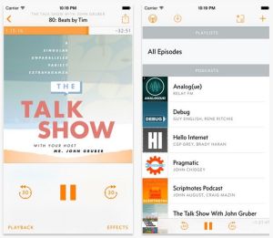 Overcast player Listening to podcasts just got even better. Screengrab: Overcast Radio, LLC