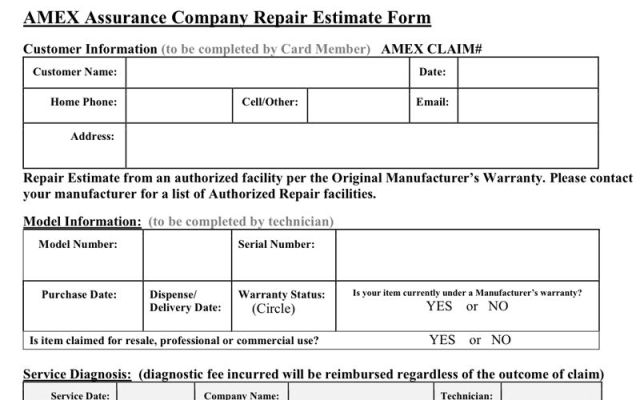RepairEstimateEmpty RepairEstimateEmpty