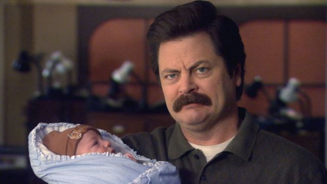 Seriously, people. Ron Swanson is the best. Photo: NBC