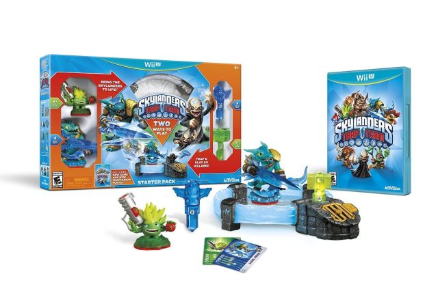 Trap yourself some fun with this fun starter kit for the Wii U. Photo: Activision