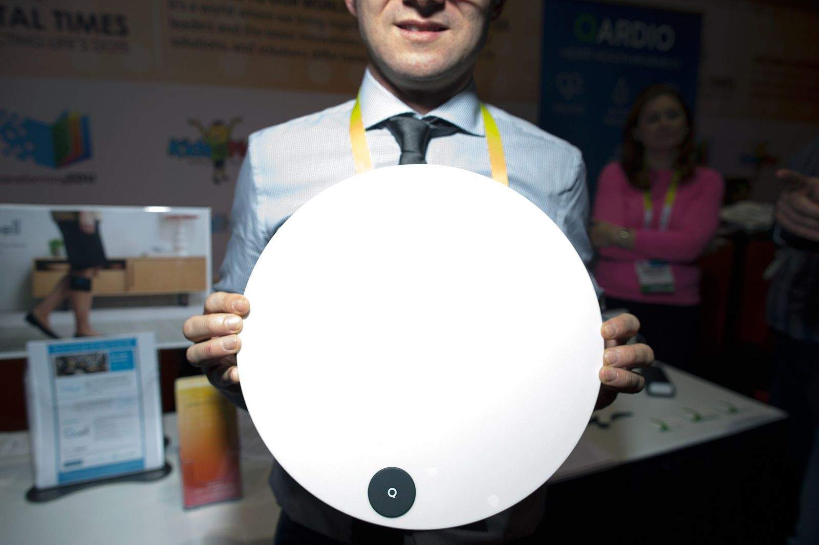 Qardio's new smart scale won't automatically frown if you overate last night. Photo: Jim Merithew/Cult of Mac