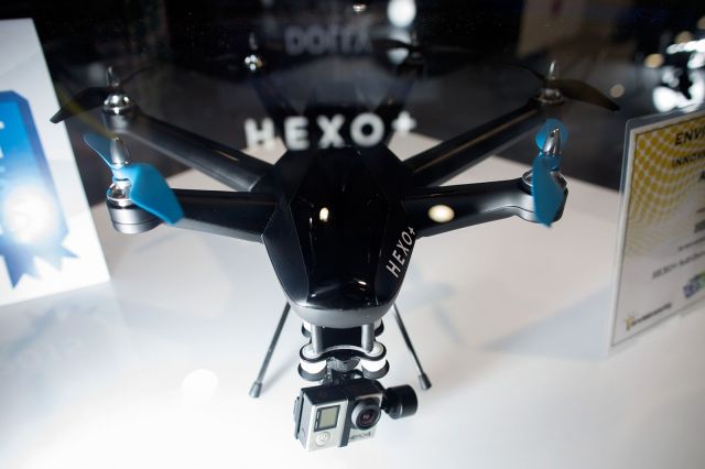 The Hexo+ with it's front mounted camera. Photo: Jim Merithew/Cult of Mac