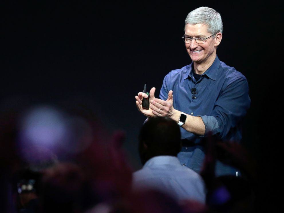 Tim Cook has a lot to be happy about. Photo: Apple