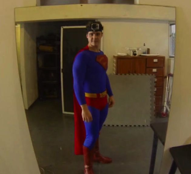 Ever wanted to see the world through Superman's eyes? Photo: