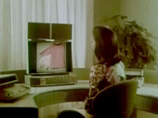 Online shopping as imagined in 1969.