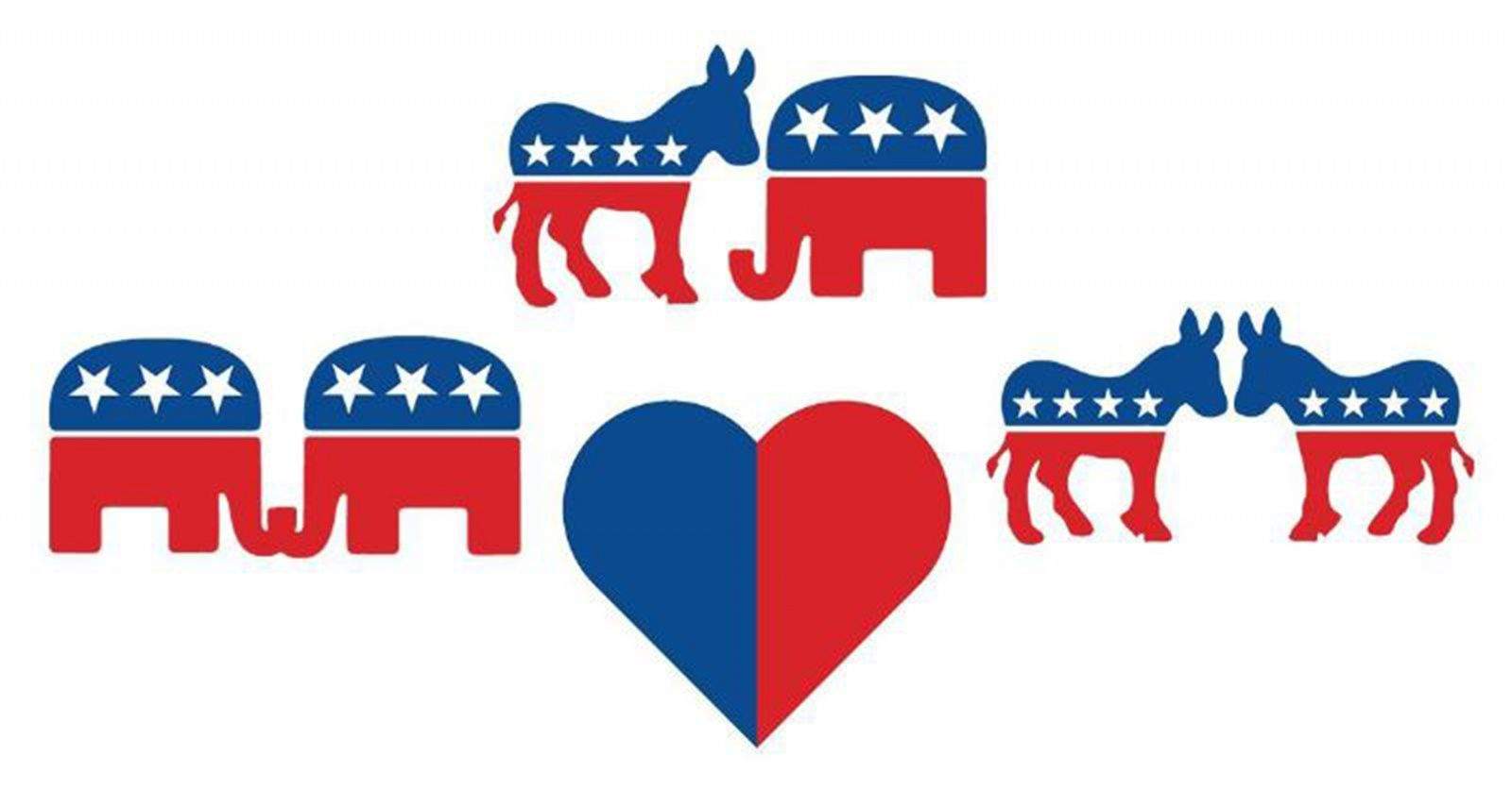 The dating app candiDate helps you find a political soulmate - and reminds you to vote. Illustration courtesy of HelpsGood