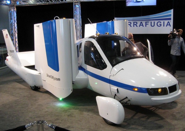 The Transition by Terrafugia has had more than 100 hours of testing in the air and could be ready to deliver to buyers in the next two years. Photo: IFCAR