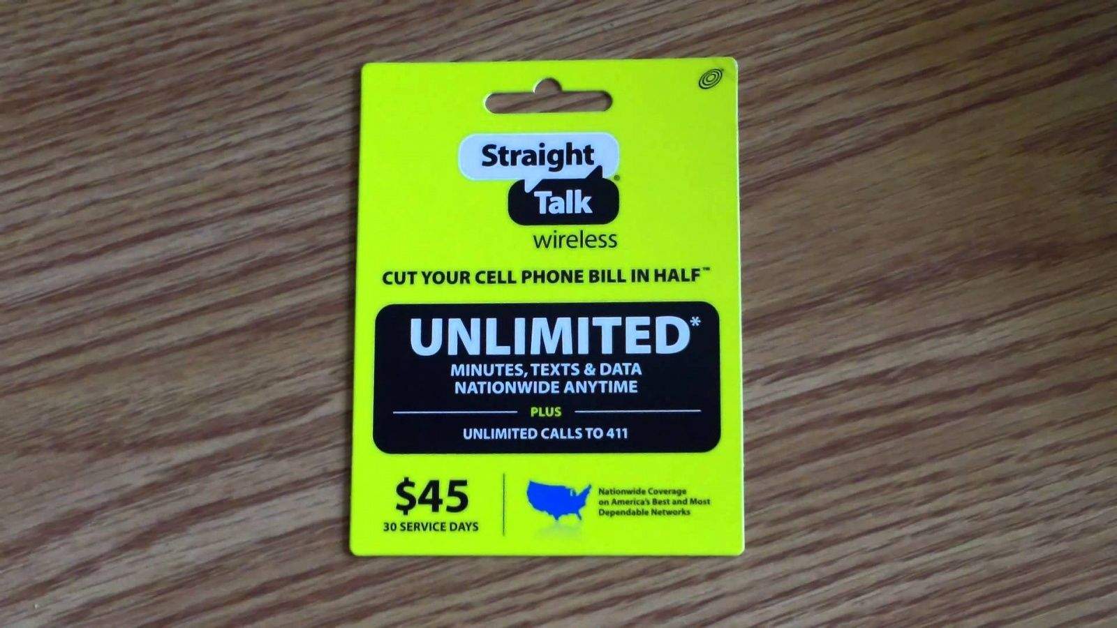 This sort of promotion is what got TracFone in trouble. Photo: StraightTalk