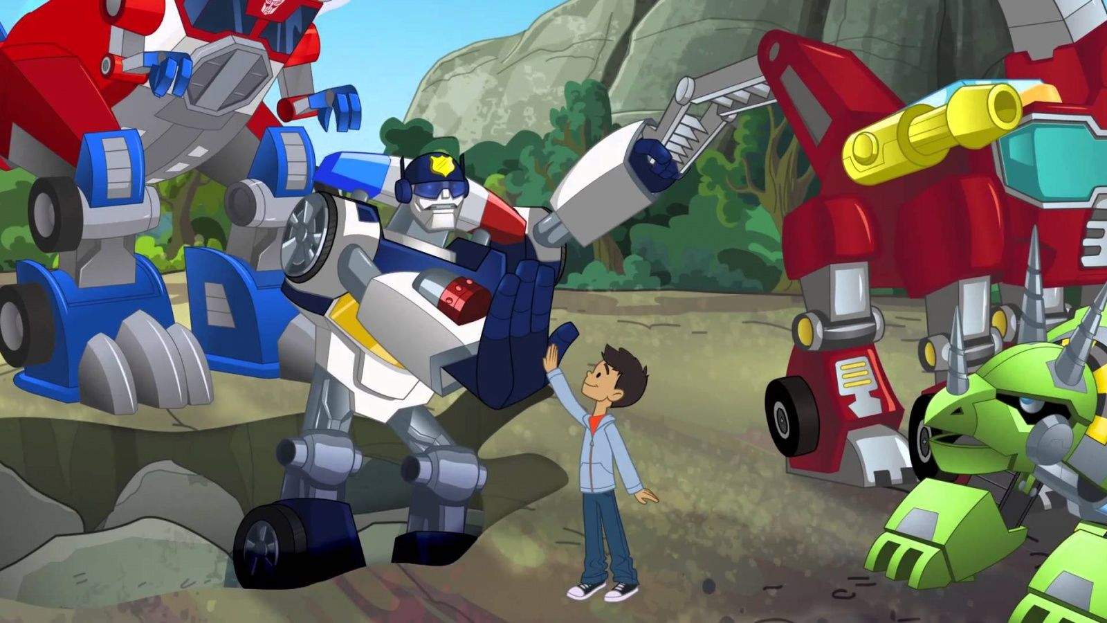 On the other end of the gritty realism spectrum is this cute kids’ show based on the Transformers that takes a design cue from Marvel’s Super Hero Squad, with squatty, big-footed characters interacting with each other in seriously family-friendly ways. Rescue Bots follows the adventures of the Autobots as they help their young friends learn about hazards and safety. Seasons one and two are both available on Netflix until February, while a third season has been announced.  If you’ve got little ones, this is a great addition to their screen time.  
Photo: Hasbro Studios