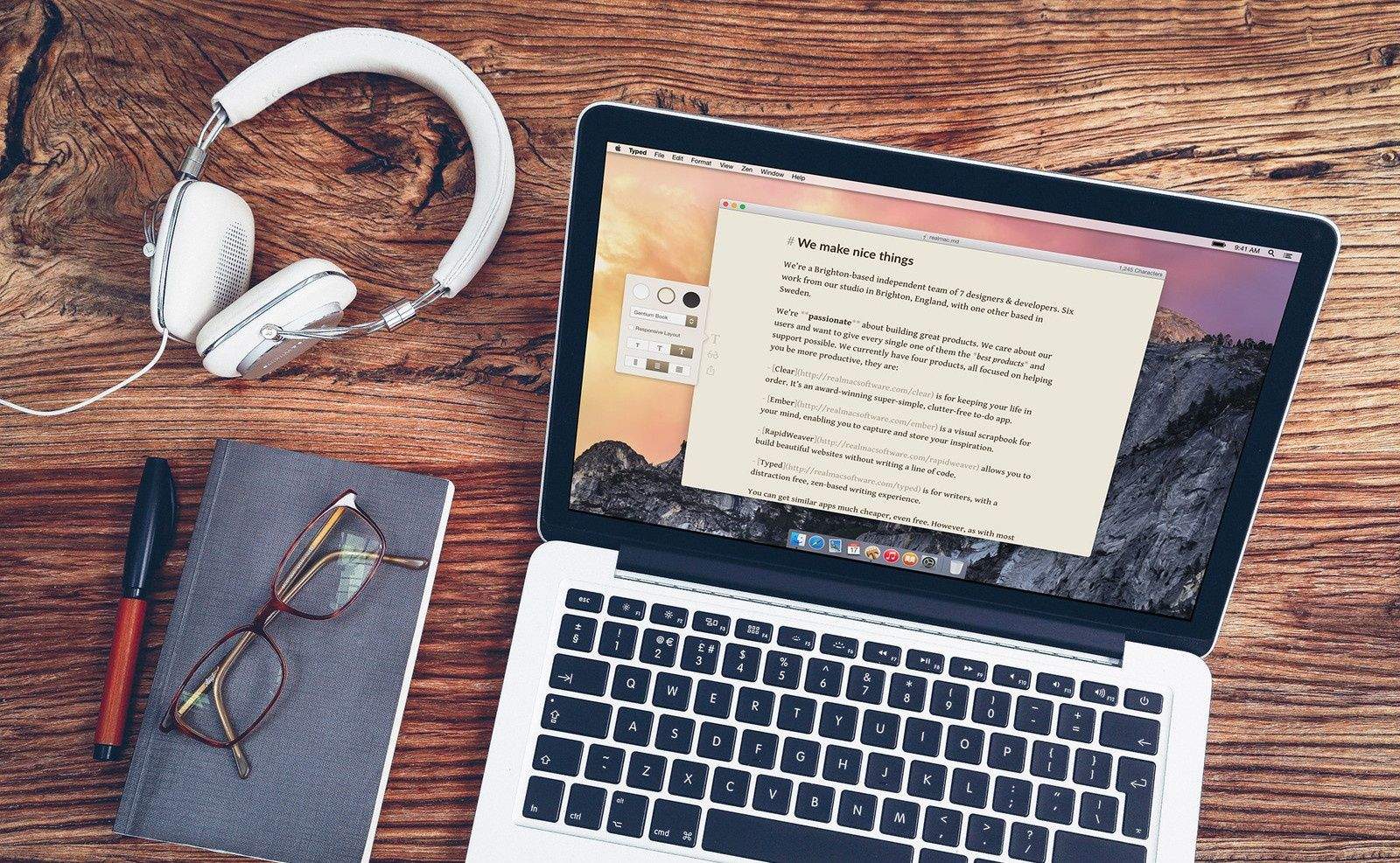 If you write, you need Typed. Photo: Realmac Software