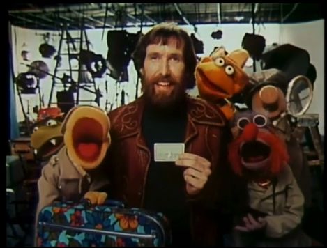 Muppet-master Jim Henson supports Apple Pay. Kind of. Photo: American Express