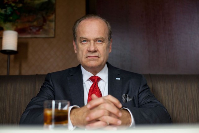 The two keys to political intrigue: desks and scowls. Photo: Starz