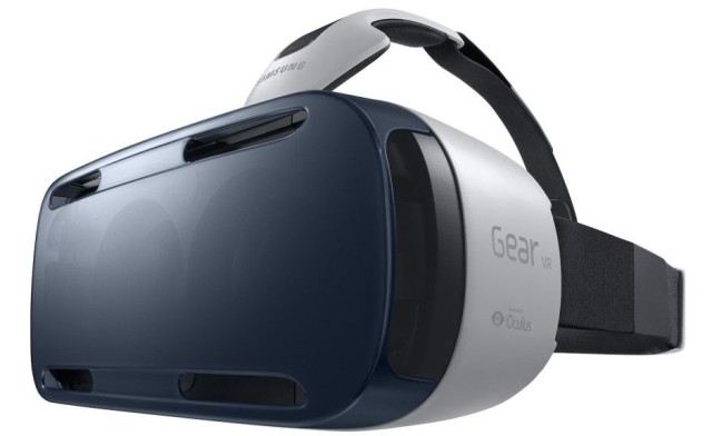 Here's what Samsung's Gear VR headset looks like. Photo: Samsung
