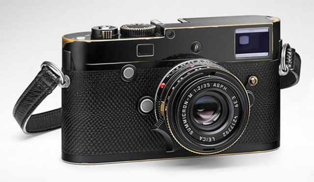The Lenny Kravitz-designed Leica M-P Correspondent with two lens goes on sale next month for $24,500. Only 125 kits were made. Photo: Leica