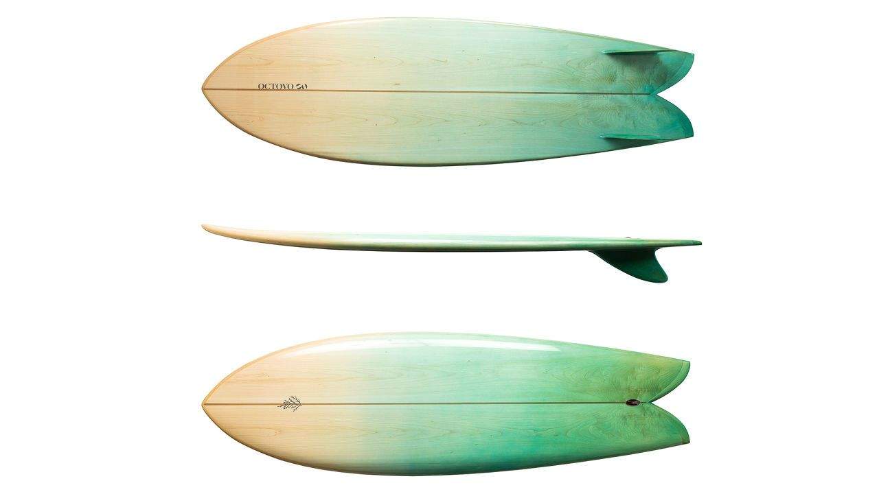 A $3,000 Octovo surfboard is just one creation of design firm Ammunition. Photo: Fast Company