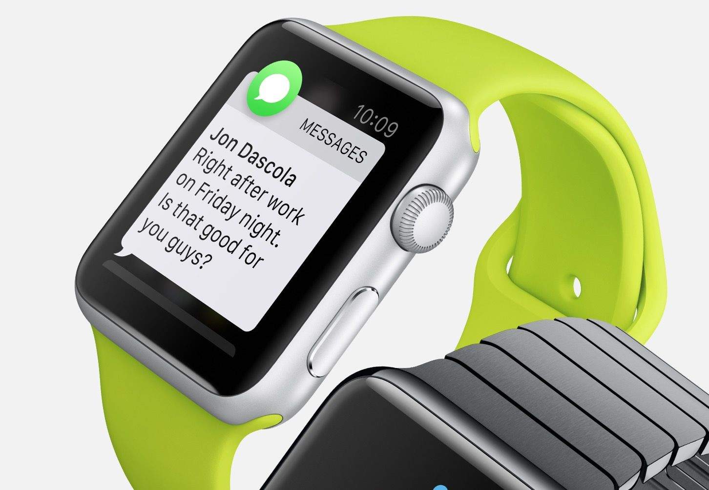 One step closer to iOS supporting the Apple Watch. Photo: Apple