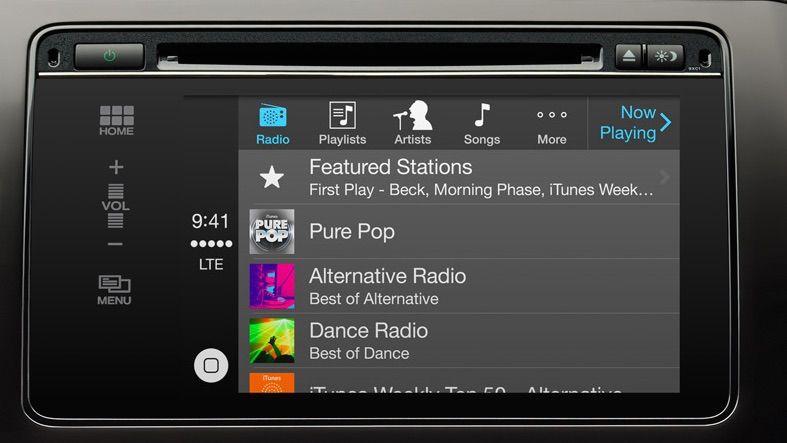 Don't expect pure CarPlay in Ford vehicles anytime soon. Photo: Apple
