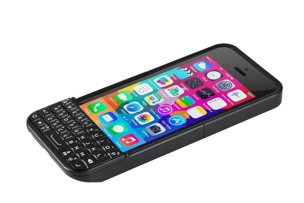 Want to turn your iPhone into a BlackBerry. No? Then this case probably isn't for you.