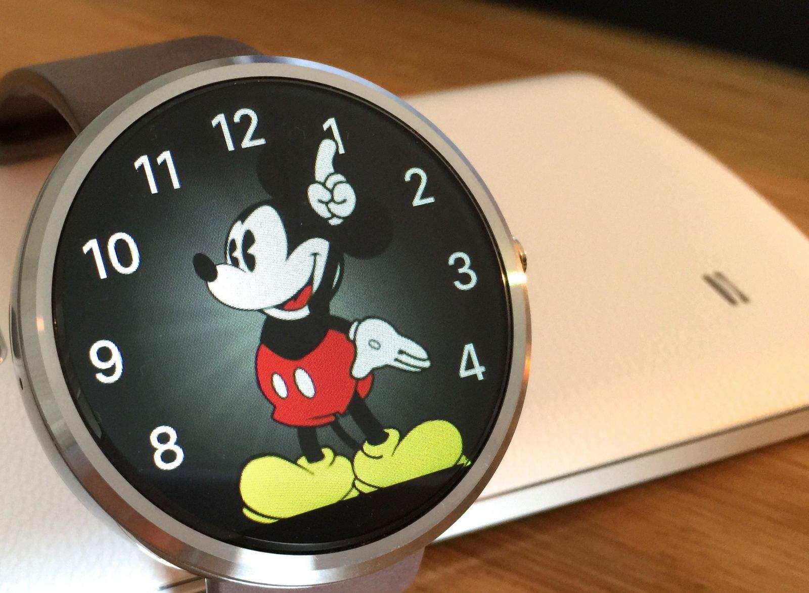 Mickey Mouse is already on Android Wear. Photo: Killian Bell/Cult of Android